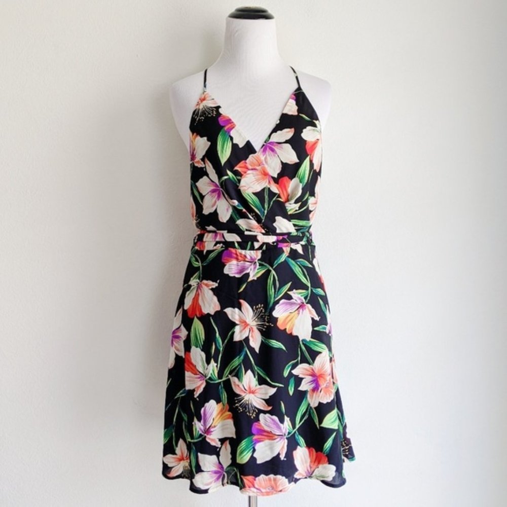 LUSH Floral A-Line Dress - M